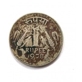 1 Rupees Big Coin Year 1978 Very Rare Coin
