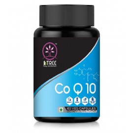 1 Tree CO Q 10 High Absorption Nutrition Capsules-Antioxidant & Support Heart 60 gm Natural Multivitamins Capsule