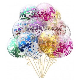 10 Confetti Balloon (MultiColour)