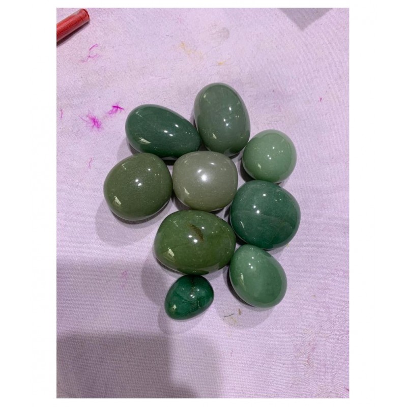 100GM Green Aventurine Natural Agate Stone Tumble