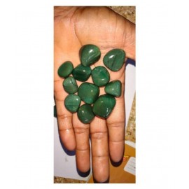 100GM Green Jade Natural Agate Tumble Stone