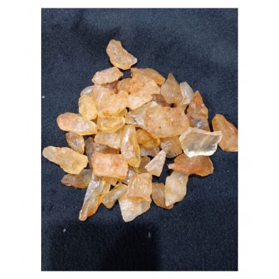 100GM Yellow Citrine Natural Agate Stone Rough