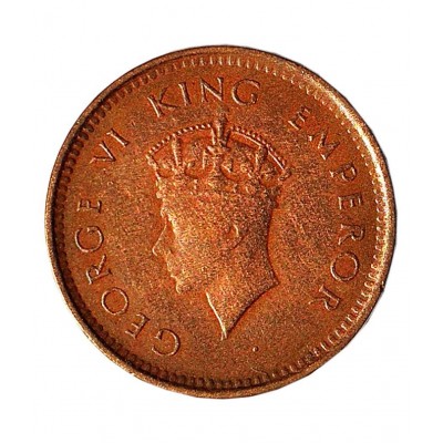 1/2 PICE YEAR 1939 GEORGE VI KING EMPEROR  FOR COLLECTION