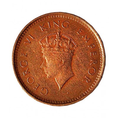 1/2 PICE YEAR 1939 GEORGE VI KING EMPEROR  FOR COLLECTION