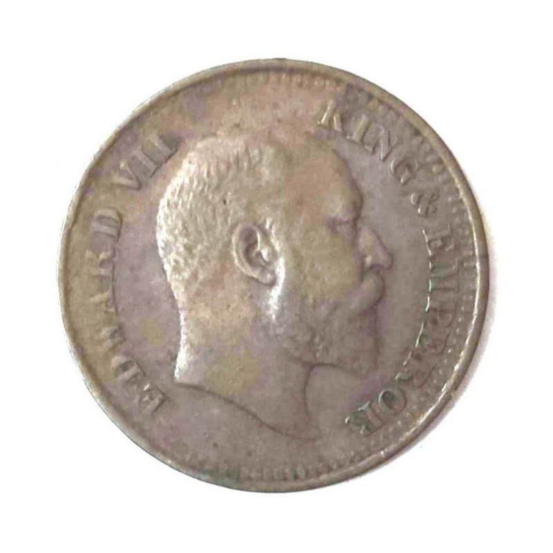 1/2 Pice Edward VII Copper Calcutta, Year 1910 Very Rare Coin,