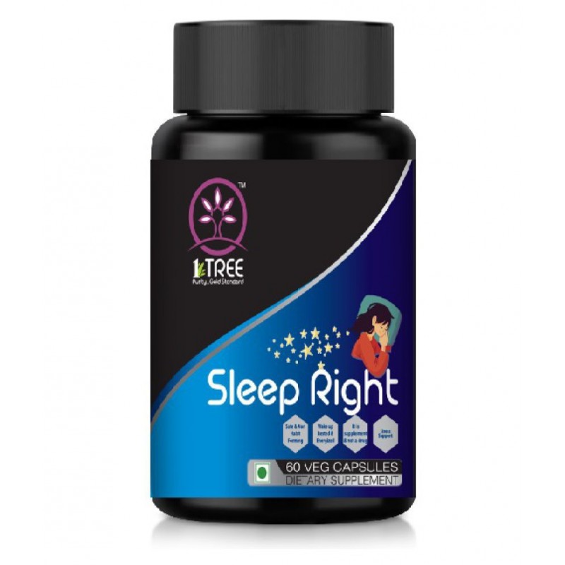 1Tree Sleep Right Capsules-Sleeping Pills 60 caps