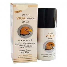 Viga 240000 2.4L Delay Spray for men, Made in Germany, To Delay Ejaculation of sperms