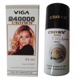 Crown Viga 240000 Delay Spray for Men for long lasting long time spray