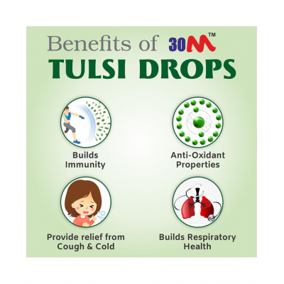 30M 30M Tulsi Drops Liquid 20 ml Pack Of 1