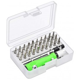 32 in 1 Interchangeble Multipurpose Mini Screwdriver Set Magnetic Slot Wrench Bi 30 Pcs Screwdriver Set