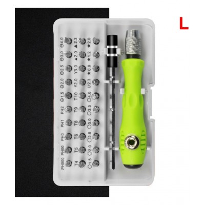 32 in 1 Interchangeble Multipurpose Mini Screwdriver Set Magnetic Slot Wrench Bi 30 Pcs Screwdriver Set