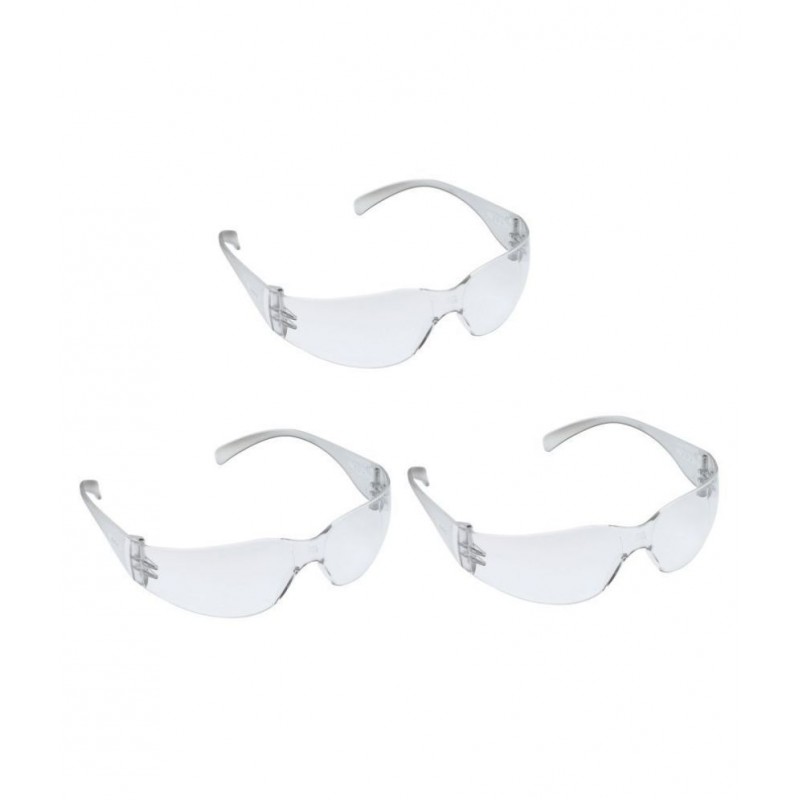 3M 11850 Virtua IN Unisex Safety Eyewear (Pack of 3)