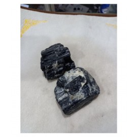 400GM Black Tourmaline Natural Agate Stone Rough