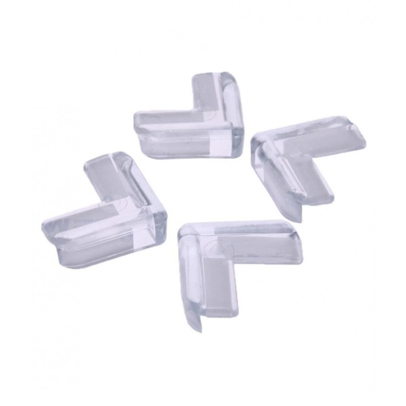4pcs Kids Baby Safety Transparent Protector Cover Table Corner Guards