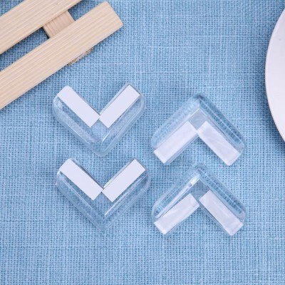 4pcs Kids Baby Safety Transparent Protector Cover Table Corner Guards