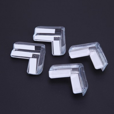 4pcs Kids Baby Safety Transparent Protector Cover Table Corner Guards