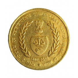 5 RUPEE  COIN COMPTROLLER & AUDIROR GENERAL OF INDIA