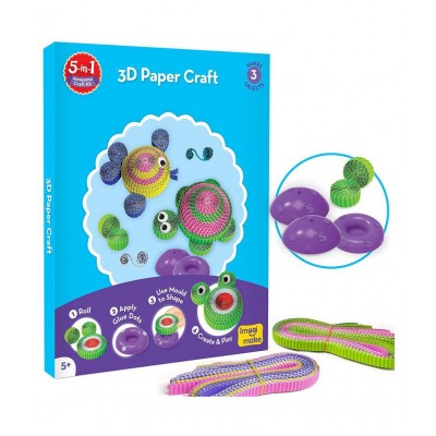 5-in-1 awesome craft kit - creative toy & diy set for kids - 5 years and above
