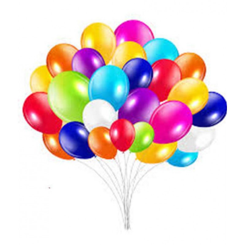 50 Metallic Balloon (MultiColor)