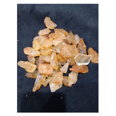 500GM Yellow Citrine Natural Agate Stone Rough