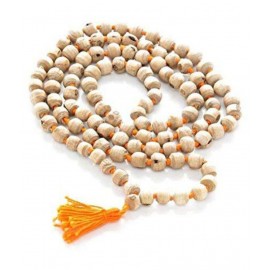 6 mm Bead Size - 100% Original Tulsi Jaap Mala- 108 Beads/ 108 Beads Rosary Basil-Tulsi for Jap