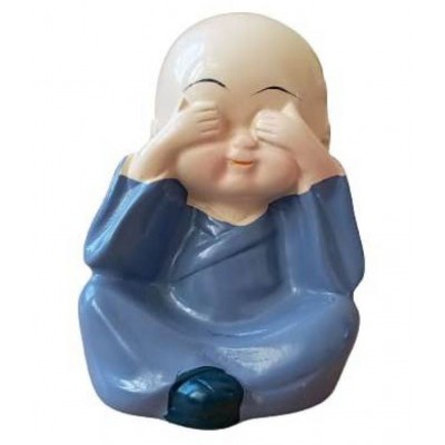 AARCH Buddha Monks Statues Resin Buddha Idol 5 x 4 cms Pack of 1