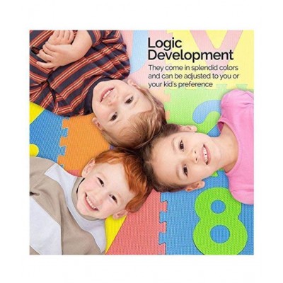 ABC and Alpha-Numeric Floor Puzzle Thick Foam Play EVA PU Mats for Kids, 36 Pieces (Multicolor) ABC and Alpha-Numeric Floor Puzzle Thick Foam Play EVA PU Mats for Kids, 36 Pieces (Multicolor)