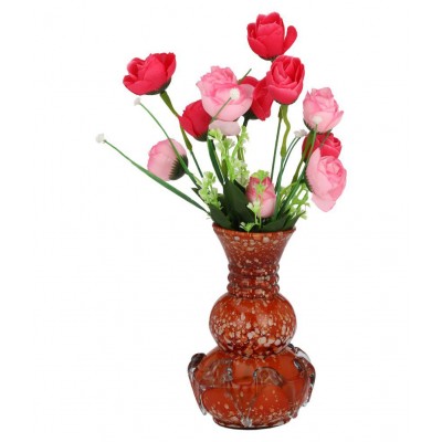 AFAST Glass Table Vase 19 cms - Pack of 1