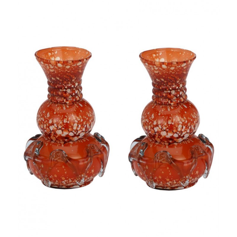 AFAST Glass Table Vase 19 cms - Pack of 2