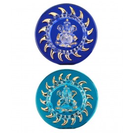 AFAST Multicolour Glass Figurines - Pack of 2