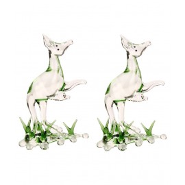 AFAST Multicolour Glass Figurines - Pack of 2