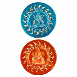 AFAST Multicolour Glass Figurines - Pack of 2