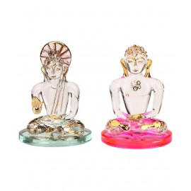 AFAST Multicolour Glass Figurines - Pack of 2