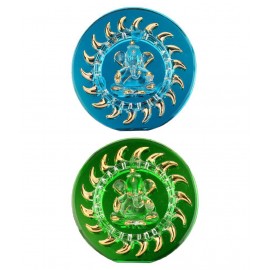 AFAST Multicolour Glass Figurines - Pack of 2