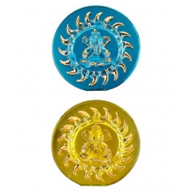 AFAST Multicolour Glass Figurines - Pack of 2