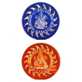 AFAST Multicolour Glass Figurines - Pack of 2