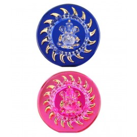 AFAST Multicolour Glass Figurines - Pack of 2