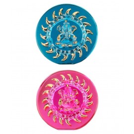 AFAST Multicolour Glass Figurines - Pack of 2