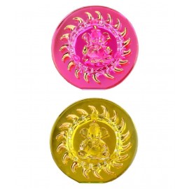 AFAST Multicolour Glass Figurines - Pack of 2
