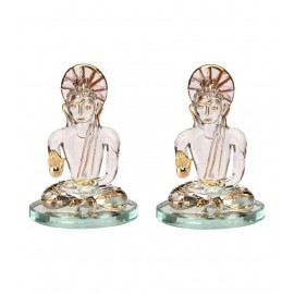 AFAST Multicolour Glass Figurines - Pack of 2