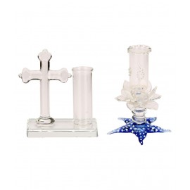 AFAST Multicolour Glass Figurines - Pack of 2