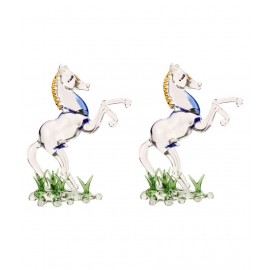 AFAST Multicolour Glass Figurines - Pack of 2