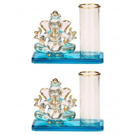 AFAST Multicolour Glass Figurines - Pack of 2
