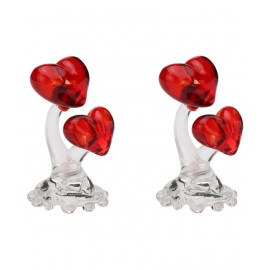 AFAST Multicolour Glass Figurines - Pack of 2