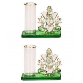 AFAST Multicolour Glass Figurines - Pack of 2
