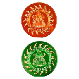 AFAST Multicolour Glass Figurines - Pack of 2