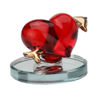 AFAST Multicolour Glass Figurines - Pack of 4