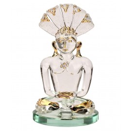 AFAST Multicolour Glass Handicraft Showpiece - Pack of 1