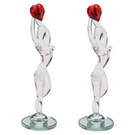 AFAST Multicolour Glass Handicraft Showpiece - Pack of 1