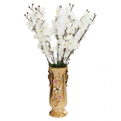 AFAST Orchids Multicolour Artificial Flowers Bunch - Pack of 1